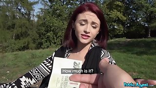 Outdoor sexual connection with naughty barely legal teen Lola Fae